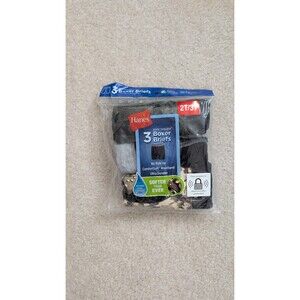 3-pack of Hanes Boys' Tagless Boxer Briefs | Size 2 or 3T | NEW